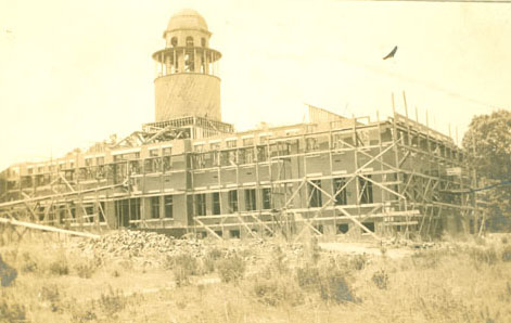 Administration Building under constuction