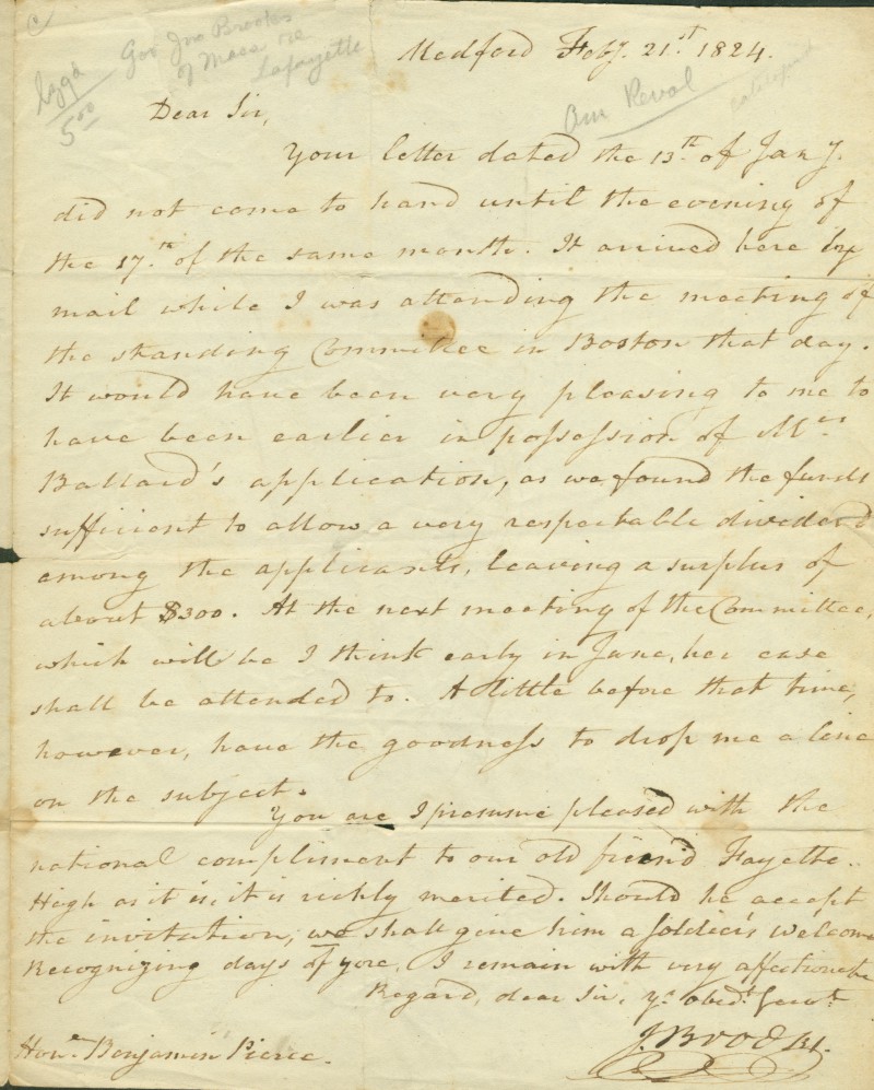 Image of Letter #17, page 1